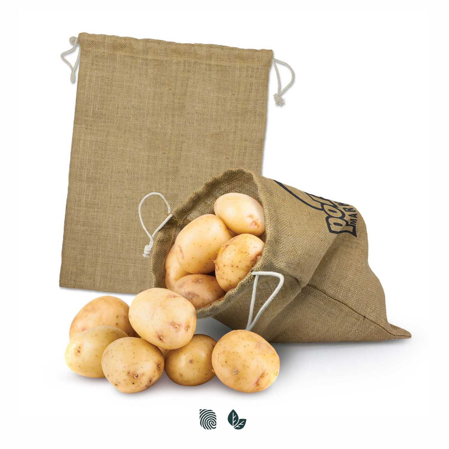 Jute Produce Bag - Large