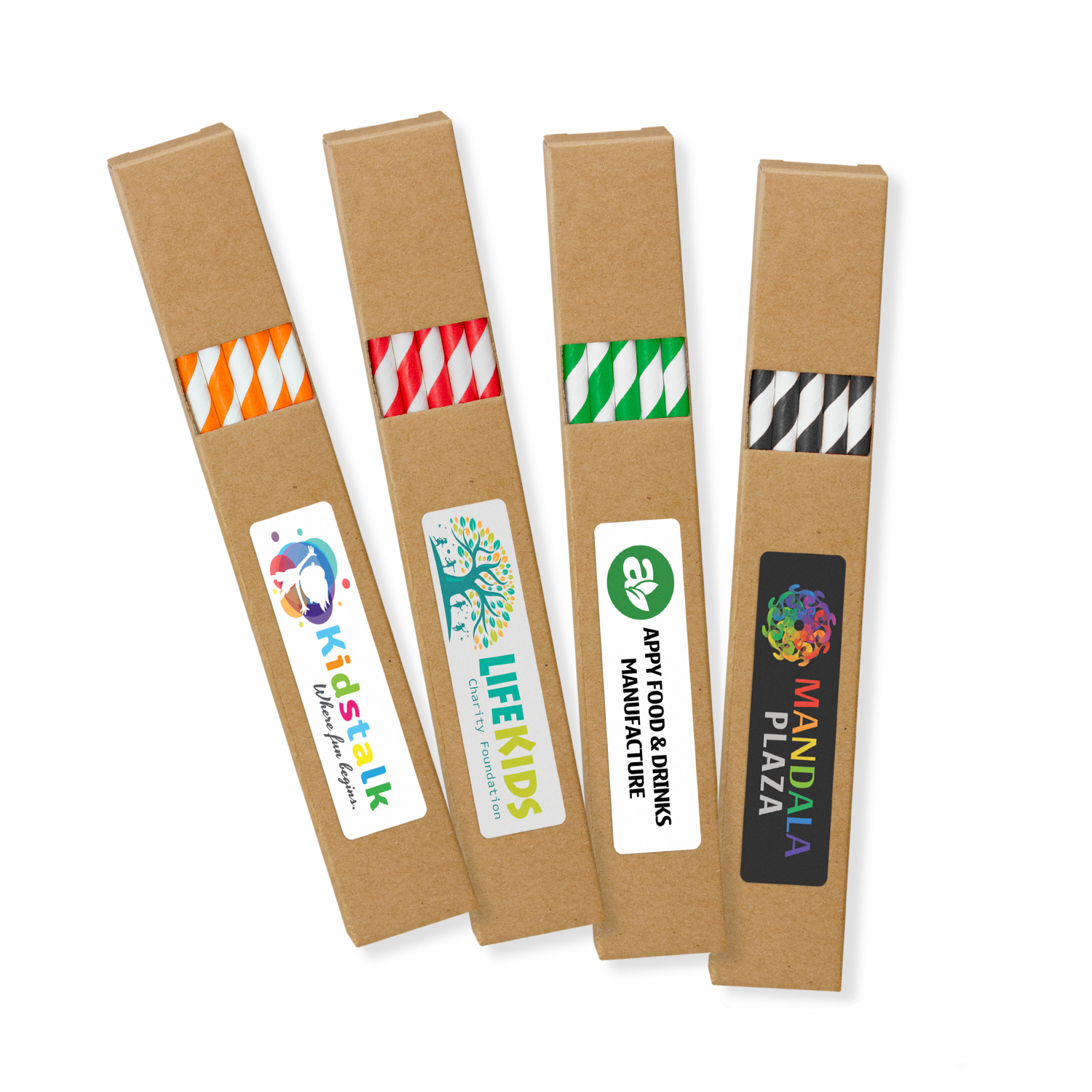 Paper Straw Sign Paper Drinking Straws | EMOTIF