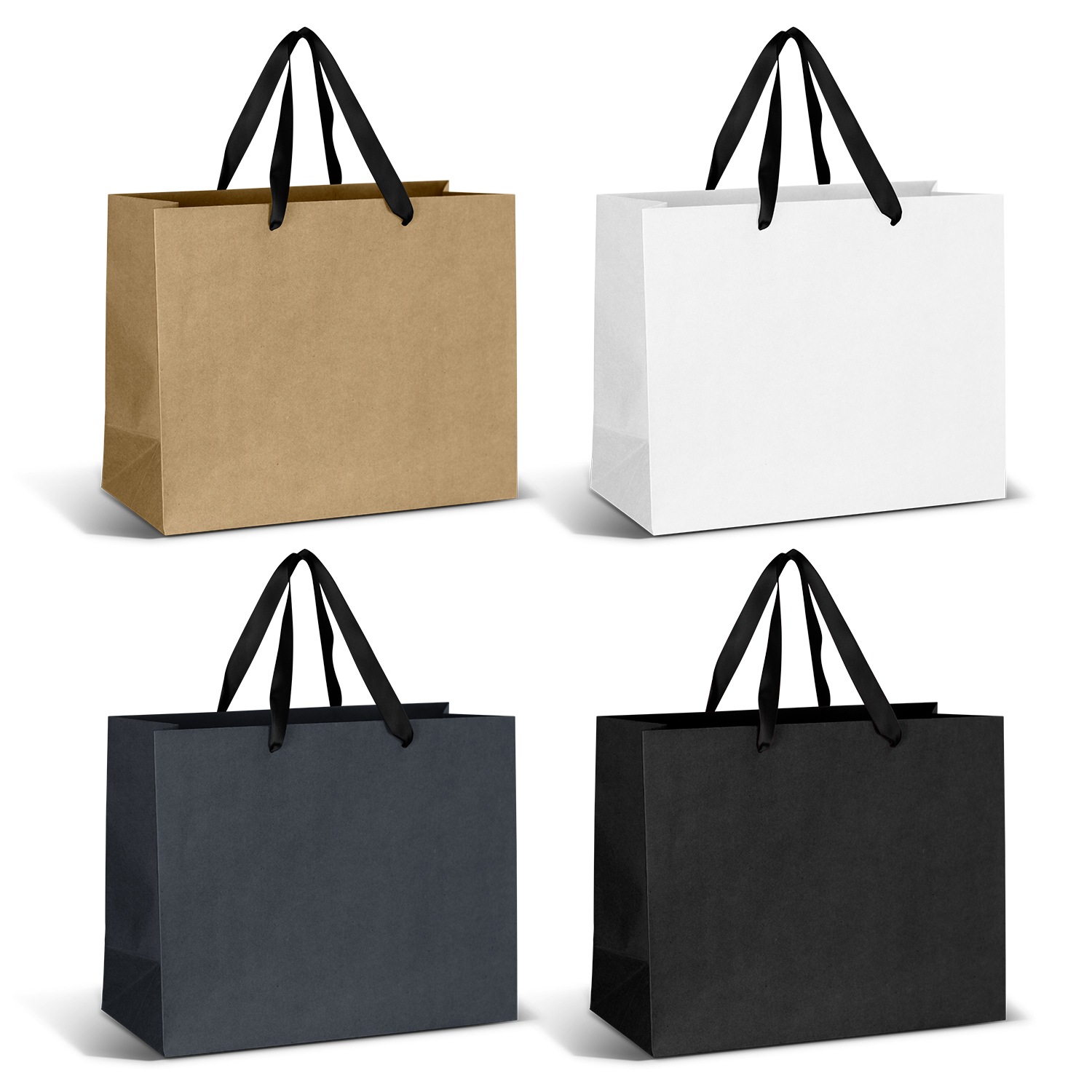 TRENDS | Large Ribbon Handle Paper Bag