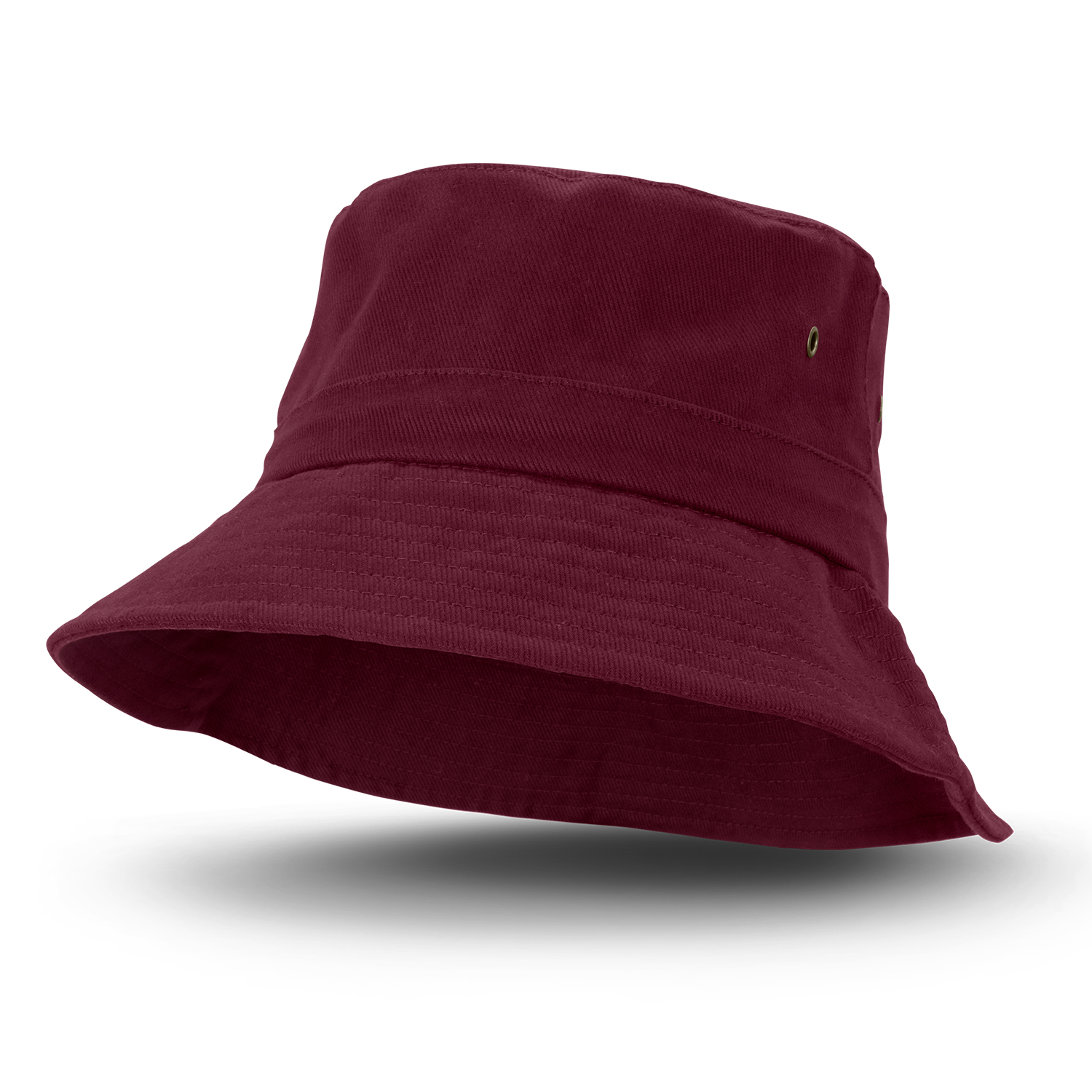 ★VARZAR★ Fur Long Label Solid Drop Bucket Hat Burgundy Fur Long Label Boucle Drop Bucket Hat Gray - VARZAR | 60