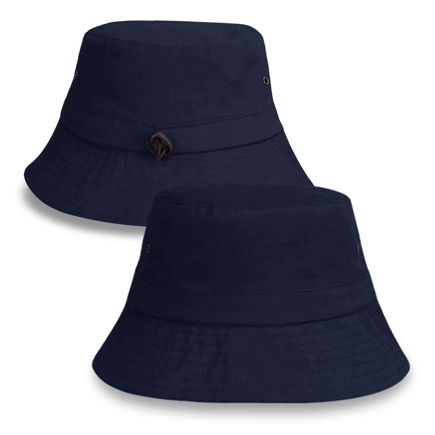 COTTON TWILL BUCKET HAT NAVY 未使用 TRENDS | Explore Bucket Hat