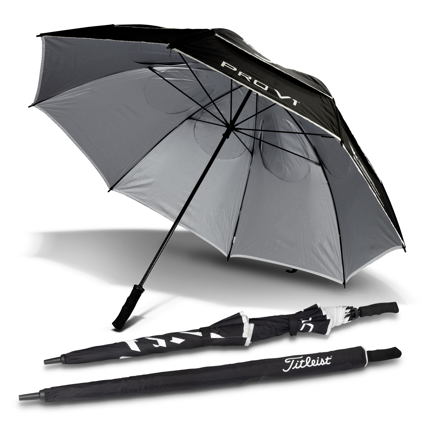 titleist folding umbrella