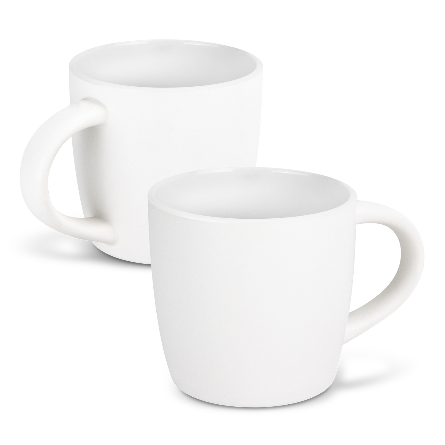 12oz toilet coffee mug white ngi-0154-2 pk Makerflo 12 oz Powder Coated Camper Mug, Ideal for DIY Crafts- Laser Engraving (Blue Pack of 1) main image 1