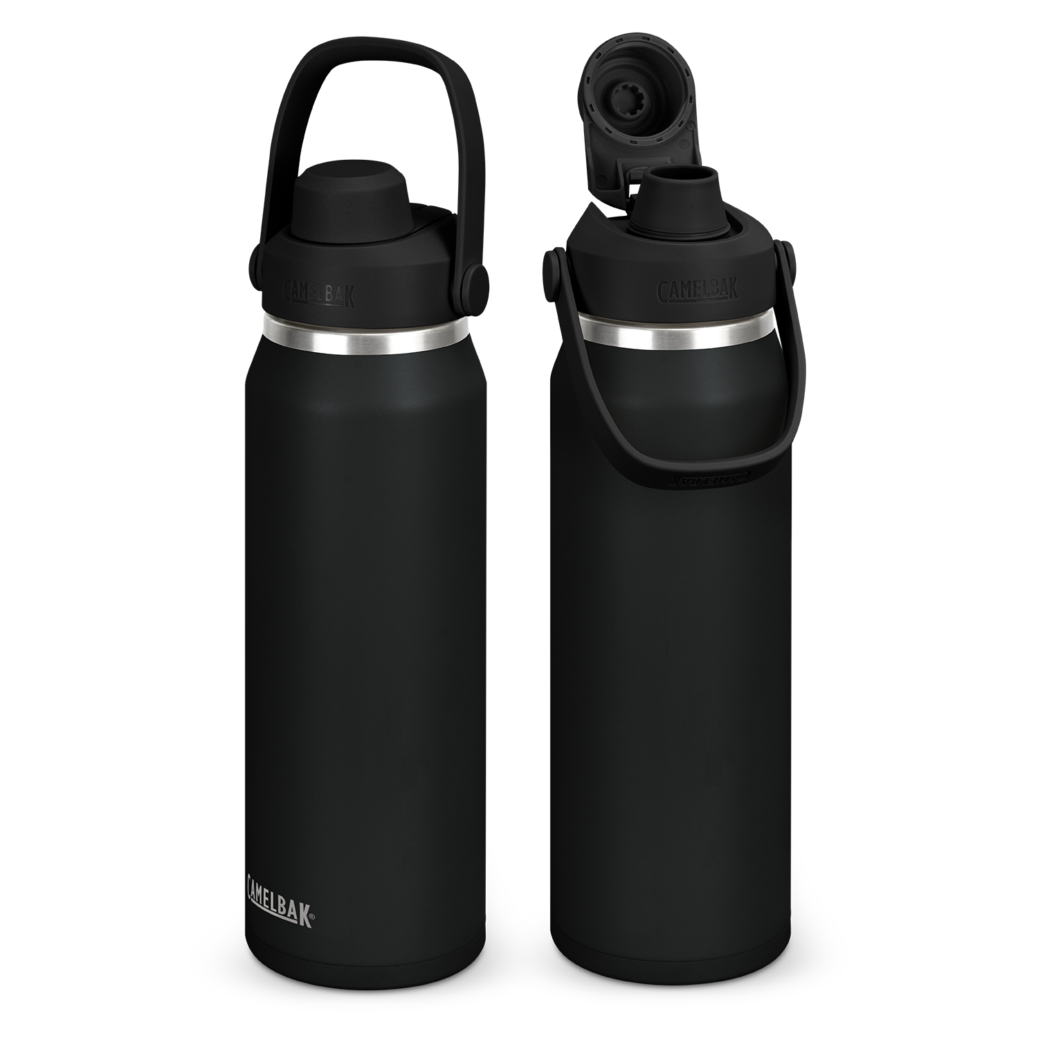 CamelBak Thrive Chug Edelstahl-Wasserflasche – Isoliert, 1,2 L, Moos-Grün, Auslaufsicher